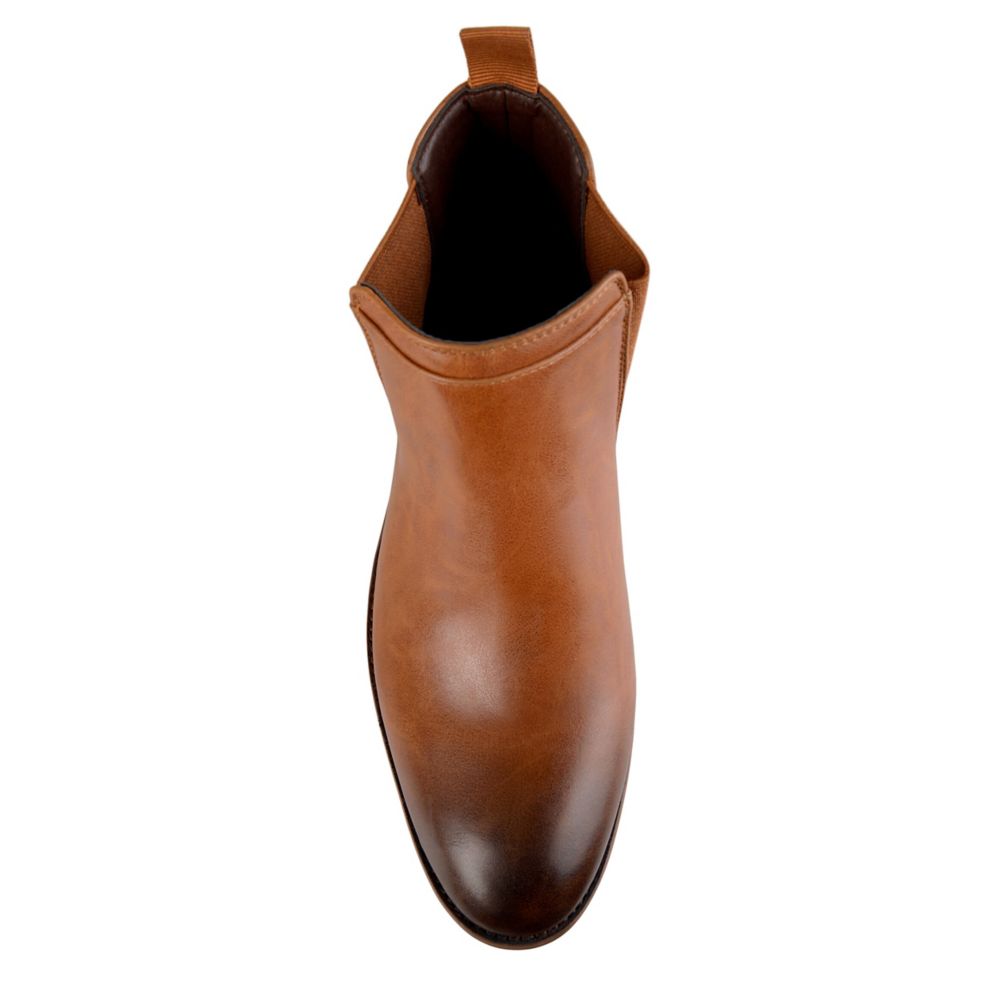 Chestnut Mens Landon Chelsea Boot | Vance Co | Rack Room Shoes