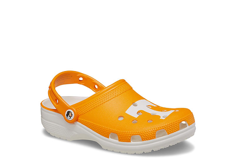Orange Crocs Unisex University Of Tennessee Classic Clog | Casual Shoes ...