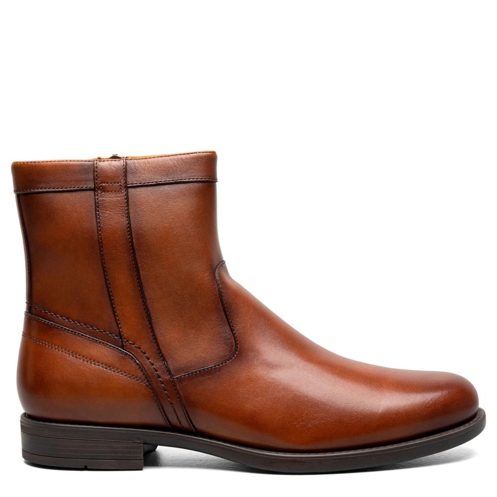 MENS MIDTOWN PLAIN TOE ZIPPER BOOT