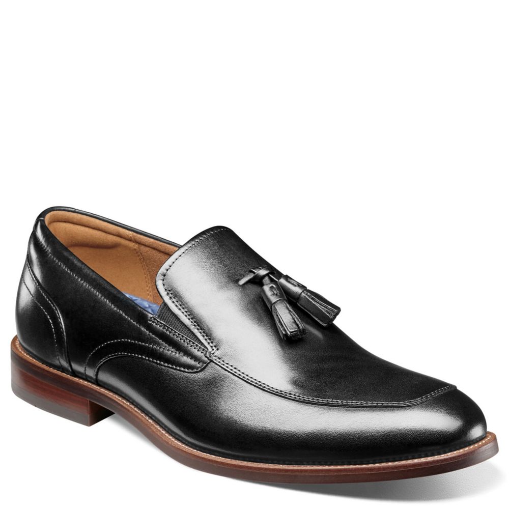 Black Florsheim Mens Rucci Moc Toe Tassel Loafer | Mens | Rack Room Shoes