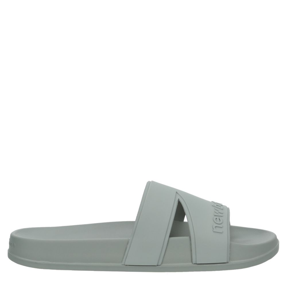 Grey New Balance Mens 200 N Slide Sandal Rack Room Shoes