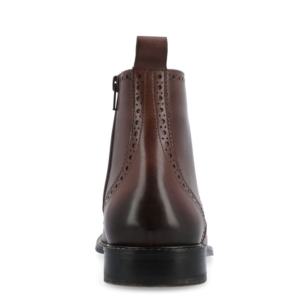 Brown Mens Jarett Wide Boot | Thomas & Vine | Rack Room Shoes