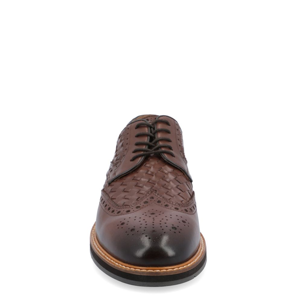 Brown Thomas & Vine Mens Radcliff Wingtip Oxford Rack Room Shoes