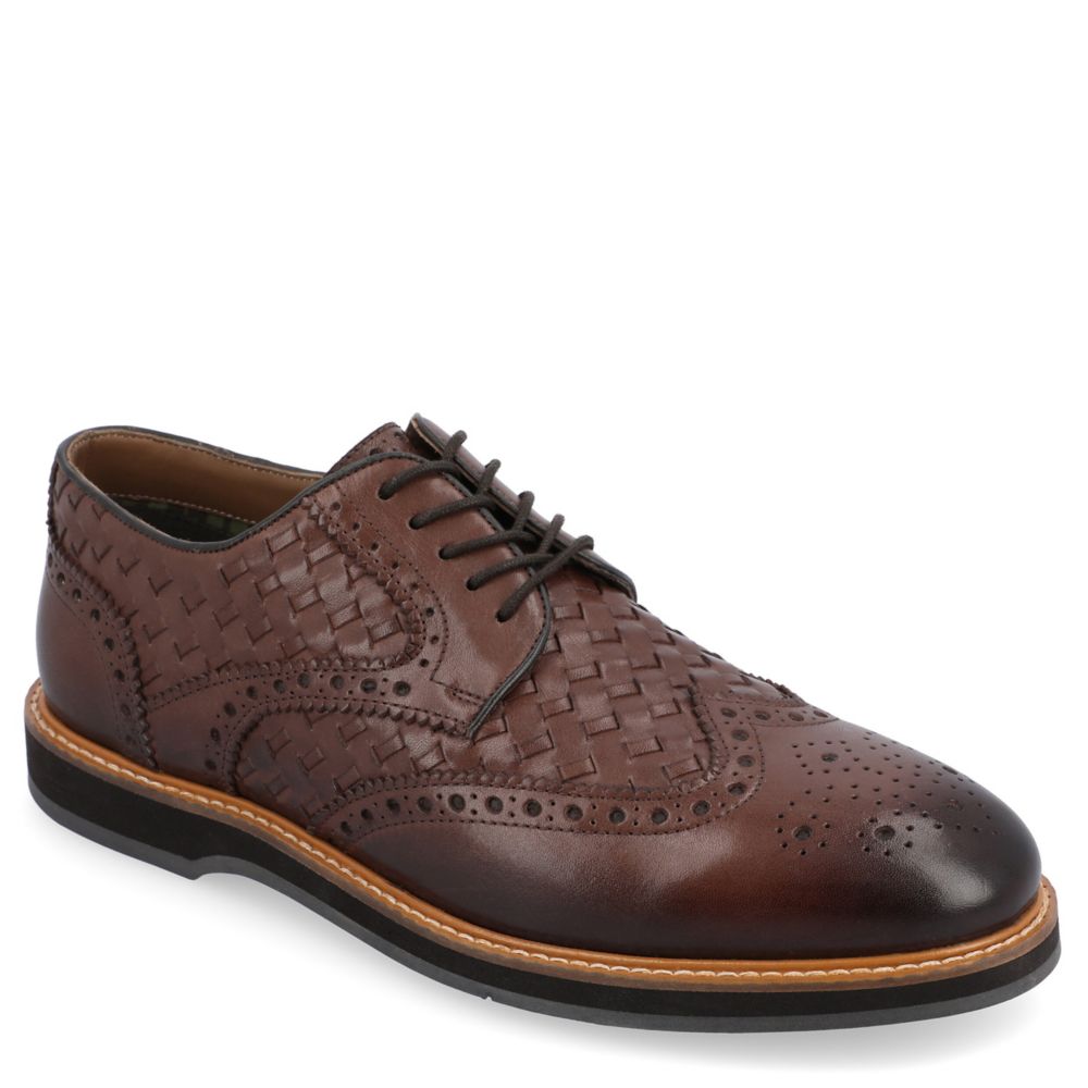 MENS RADCLIFF WIDE WINGTIP OXFORD BROWN