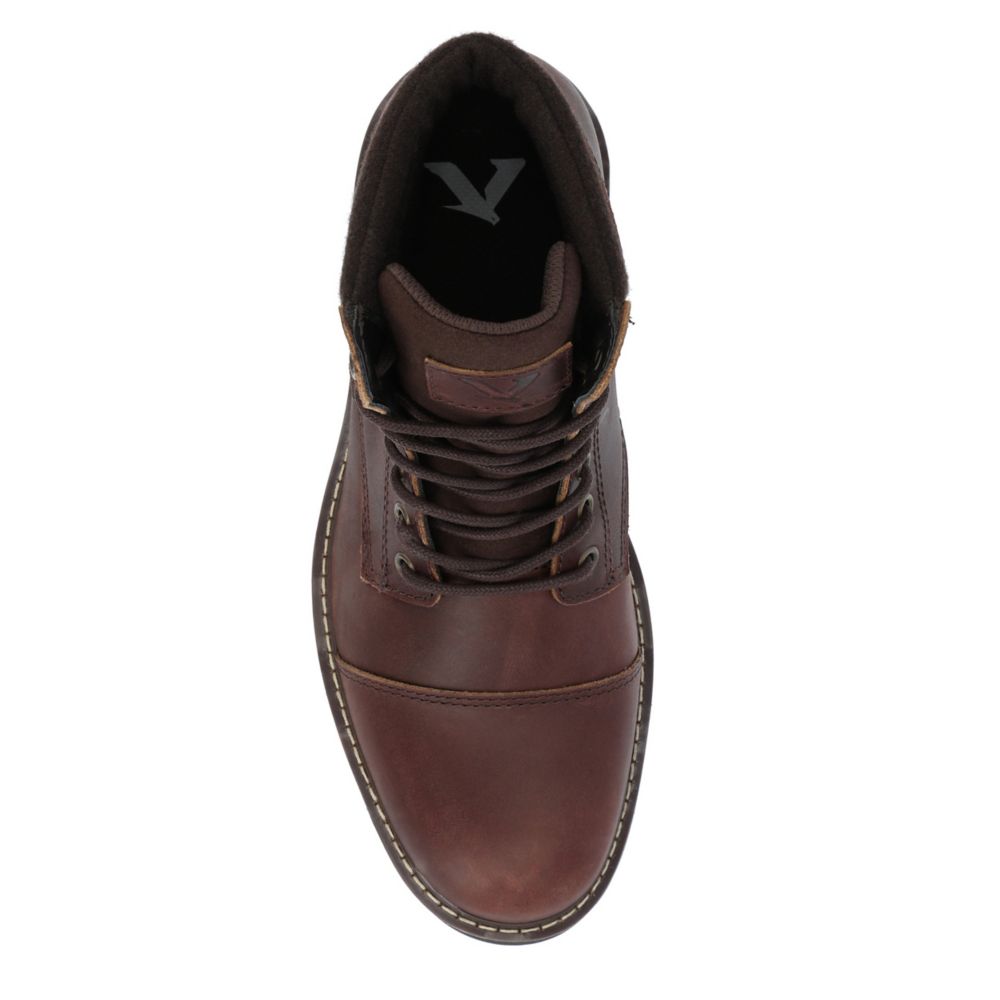 MENS YUKON LACE UP DARK BROWN