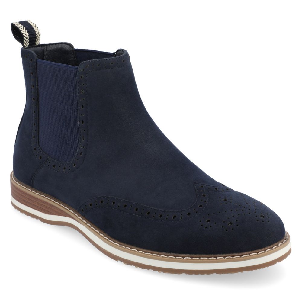 NAVY VANCE CO Mens Thorpe Chelsea Boot