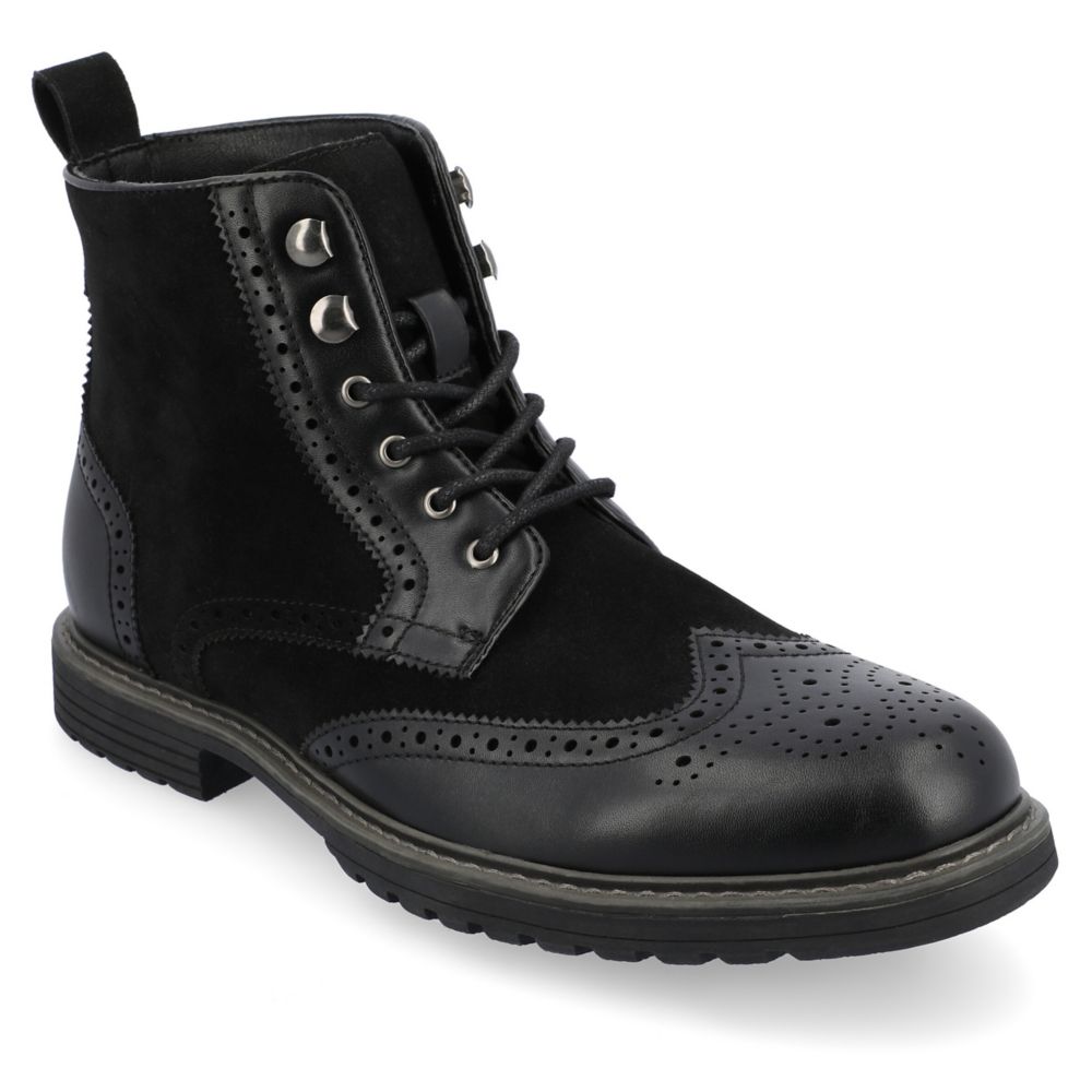 Black Vance Co Mens Virgil Boots Rack Room Shoes