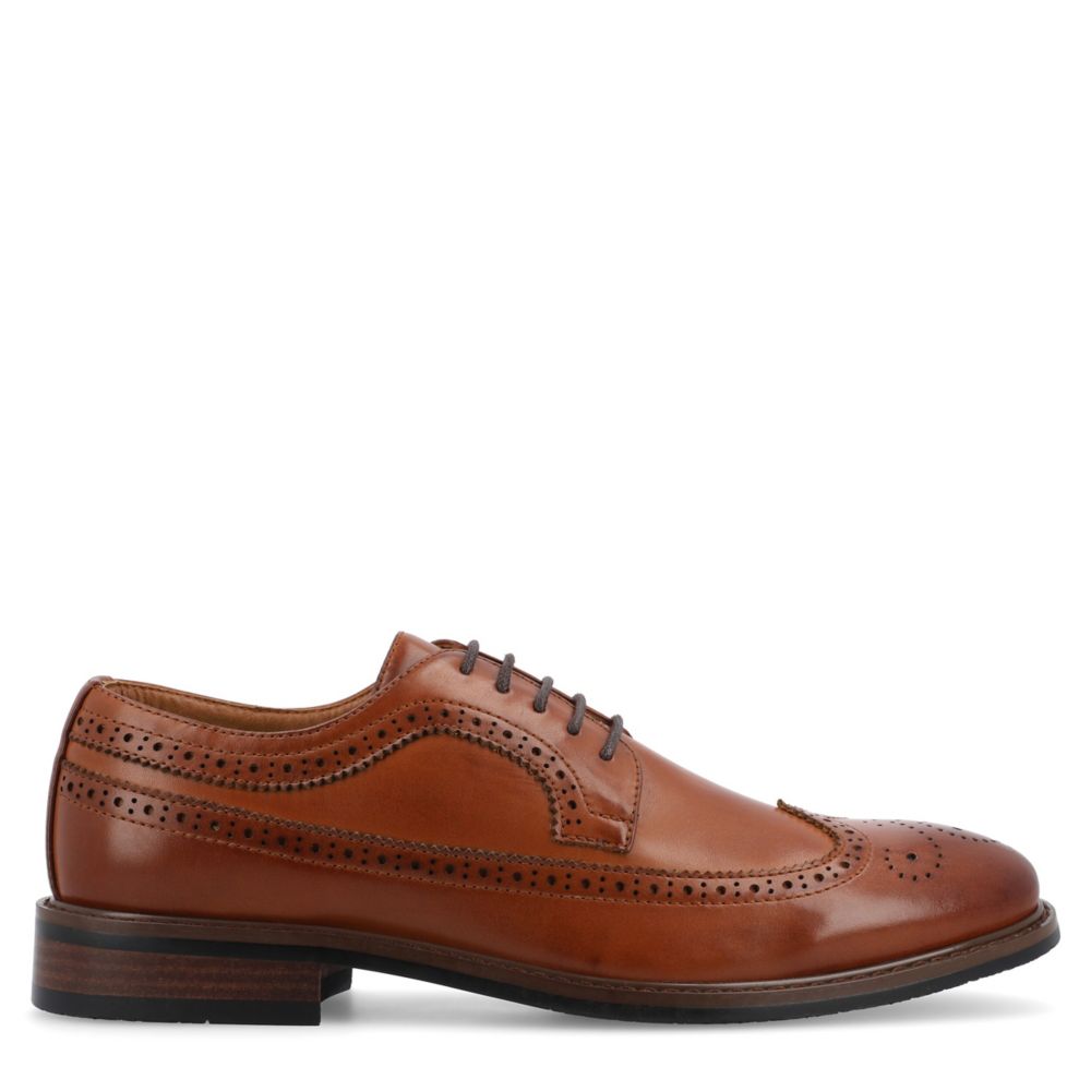 Cognac Mens Gordy Dress | Vance Co | Rack Room Shoes