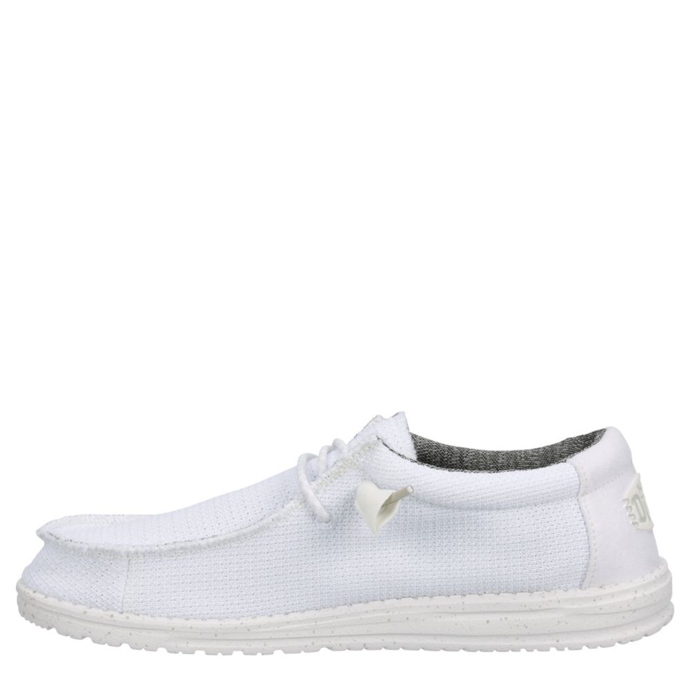 MENS WALLY KNIT WIDE SLIP ON SNEAKER