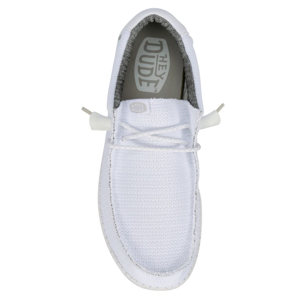 MENS WALLY KNIT WIDE SLIP ON SNEAKER