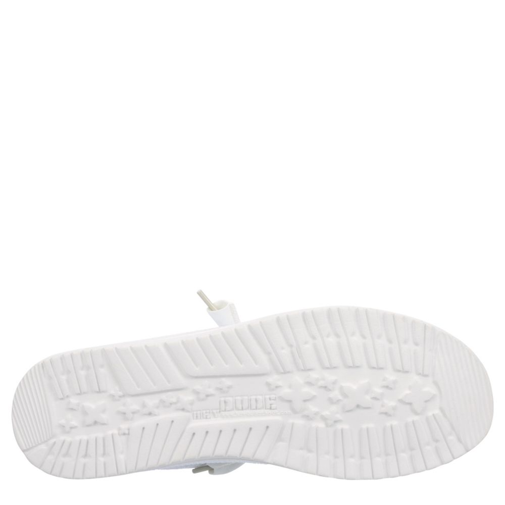 MENS WALLY KNIT WIDE SLIP ON SNEAKER