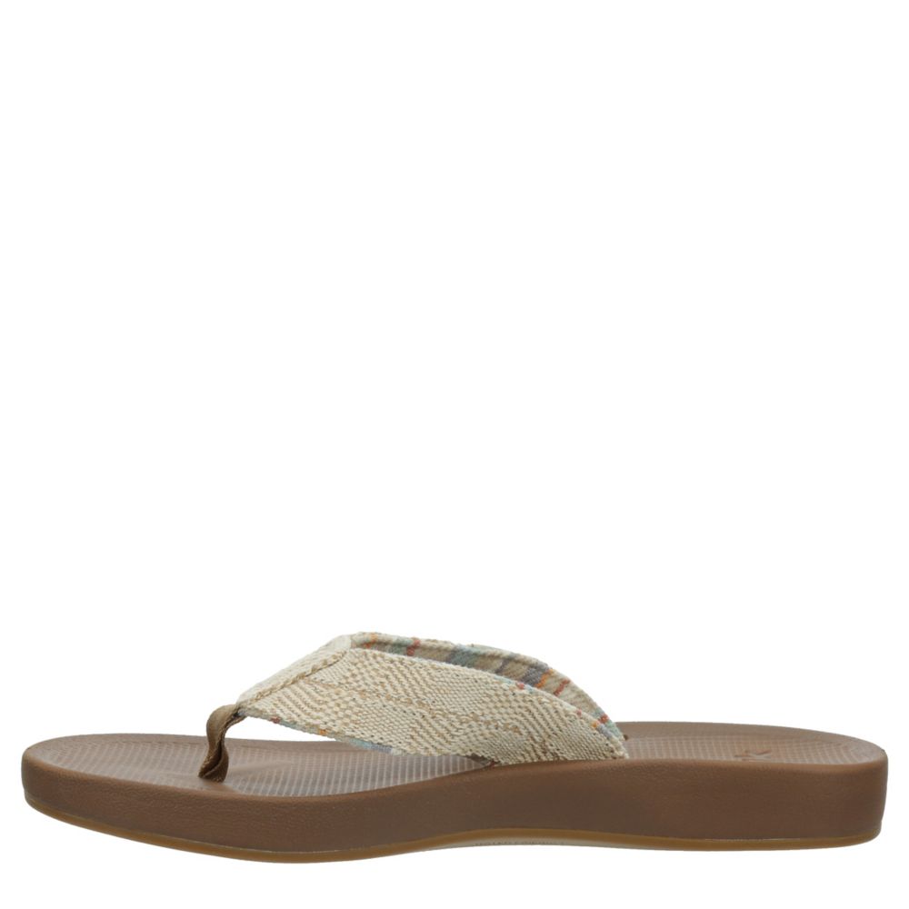 MENS COSMIC COAST HEMP FLIP FLOP SANDAL