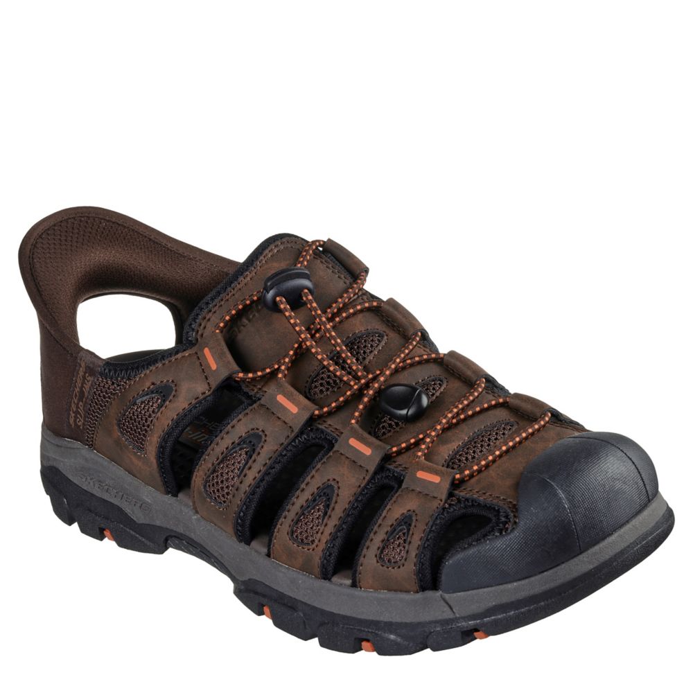closed toe sandals skechers