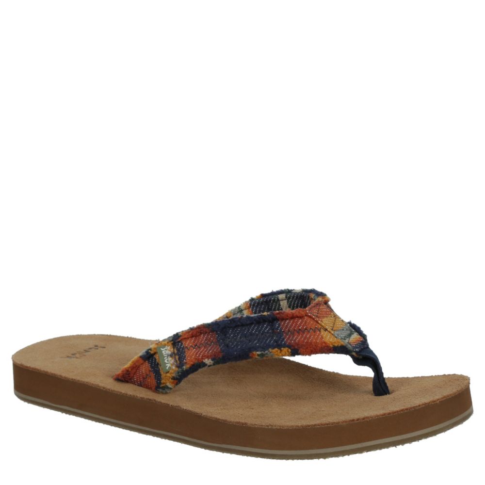 MENS FRAID NOT BLANKET FLIP FLOP SANDAL