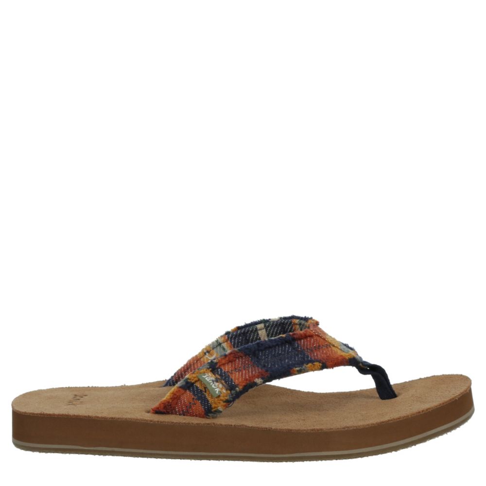 MENS FRAID NOT BLANKET FLIP FLOP SANDAL