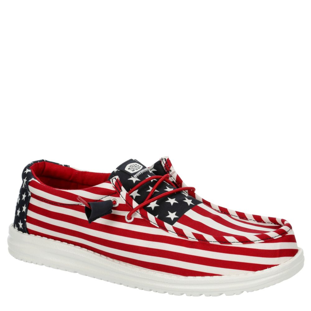 MENS WALLY AMERICANA SLIP ON SNEAKER