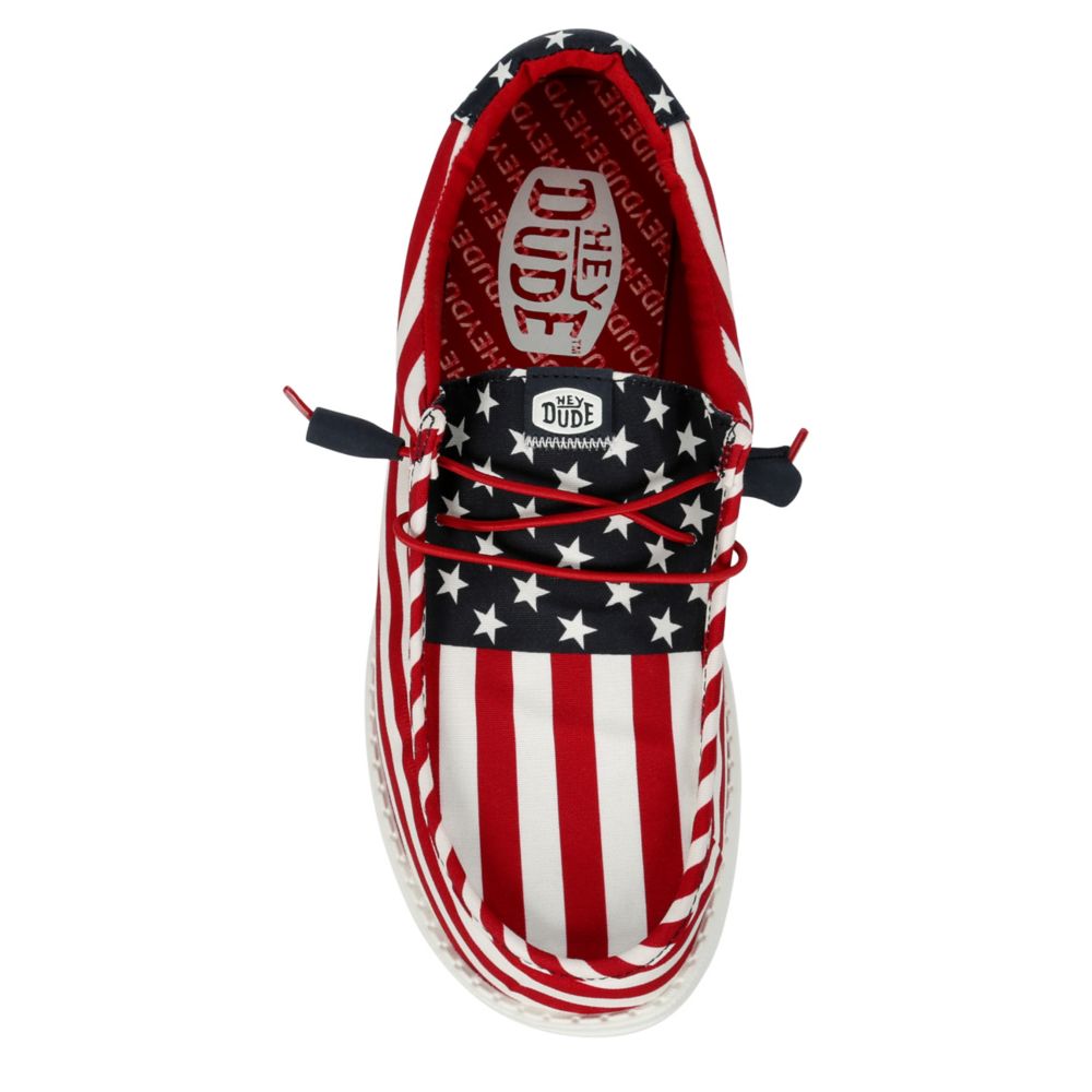 MENS WALLY AMERICANA SLIP ON SNEAKER