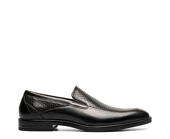MENS AIDEN PERFORATED MOC TOE LOAFER