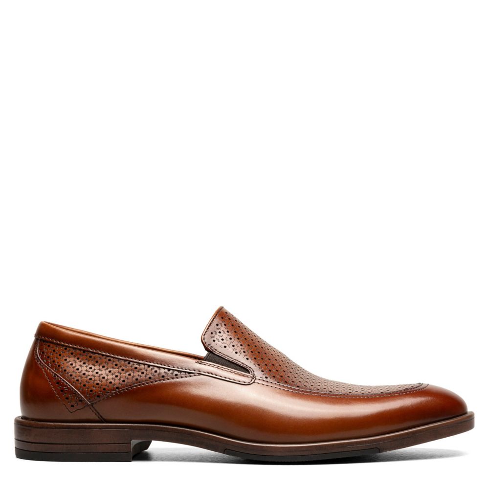 MENS AIDEN PERFORATED MOC TOE LOAFER