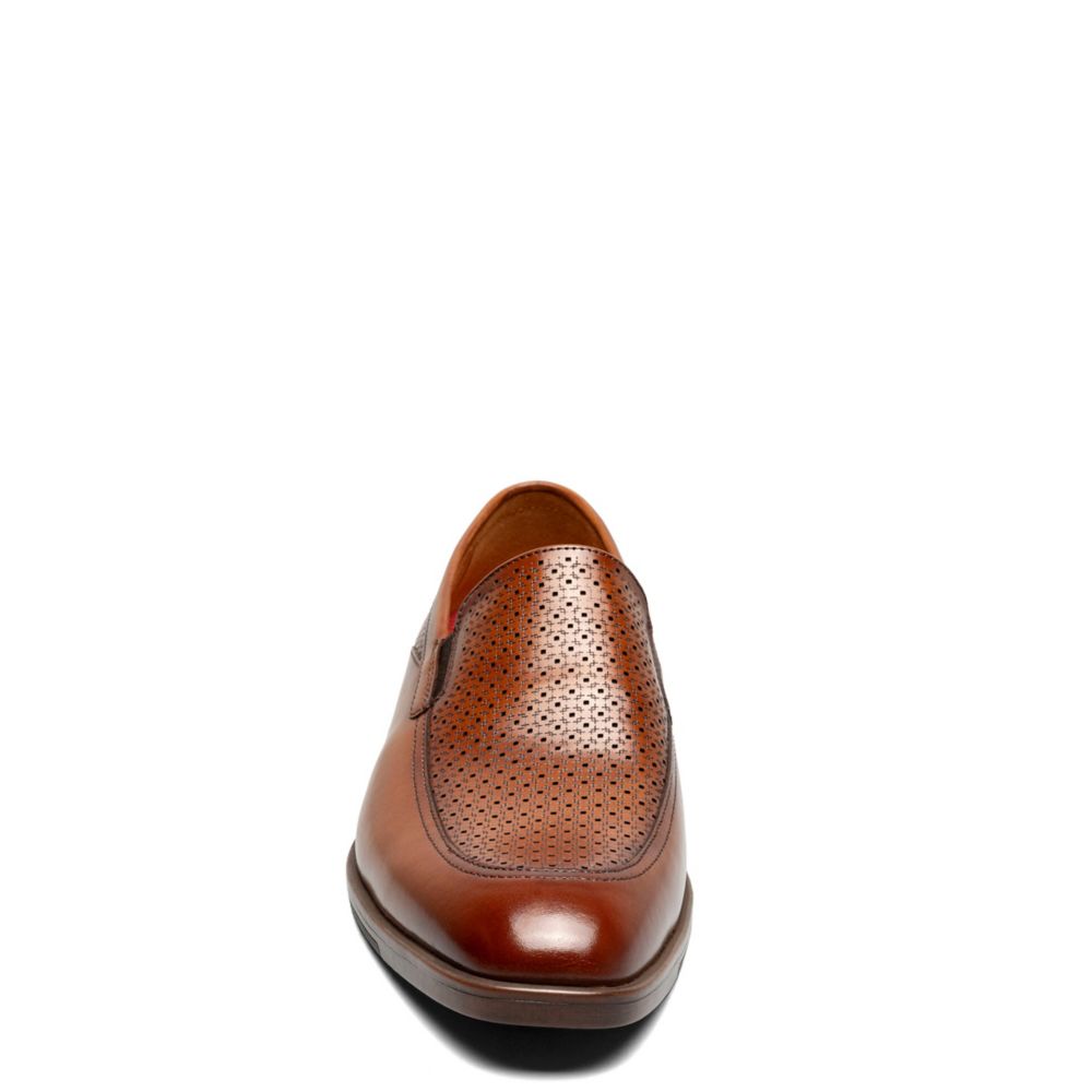 MENS AIDEN PERFORATED MOC TOE LOAFER