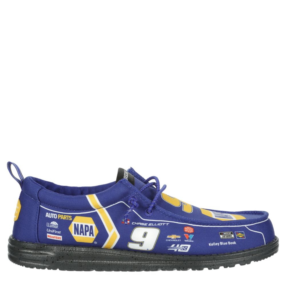 MENS WALLY NASCAR SLIP ON SNEAKER