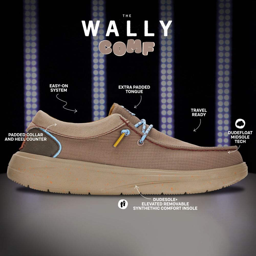 MENS WALLY COMF SLIP ON SNEAKER