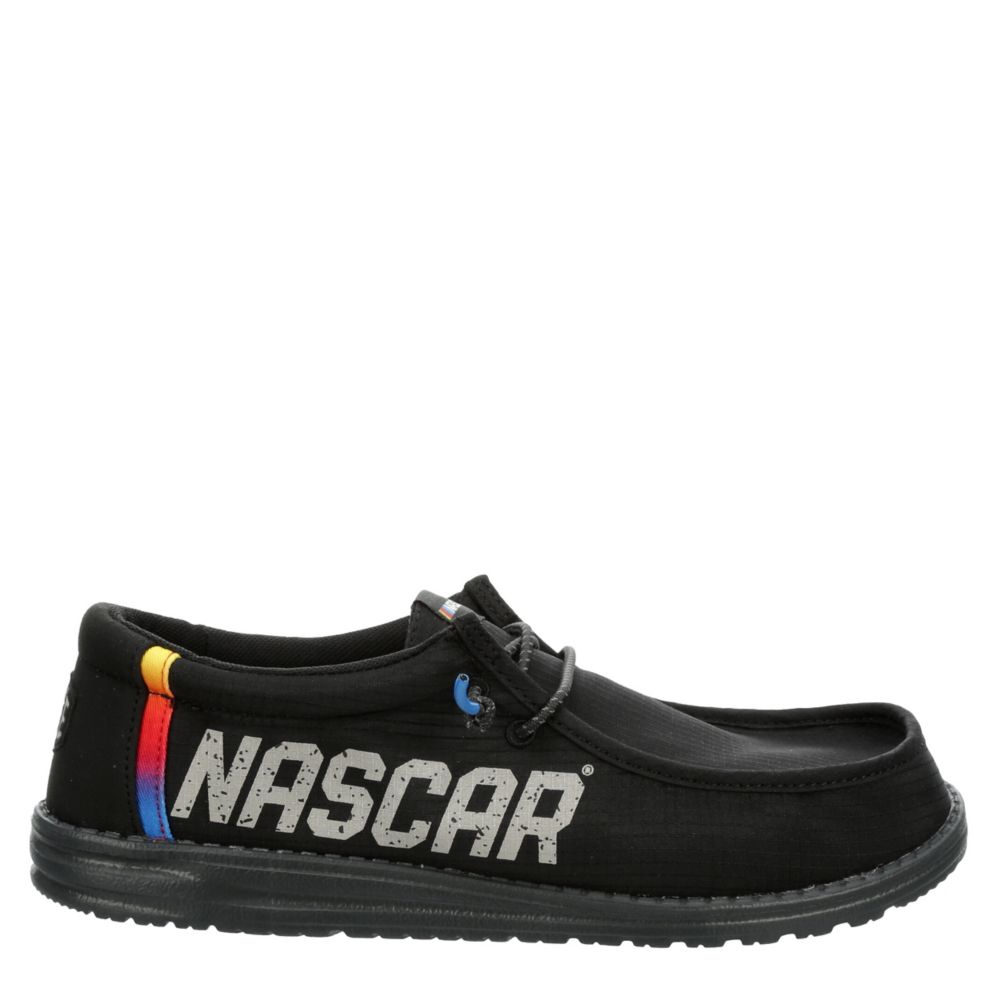 MENS WALLY NASCAR SLIP ON SNEAKER