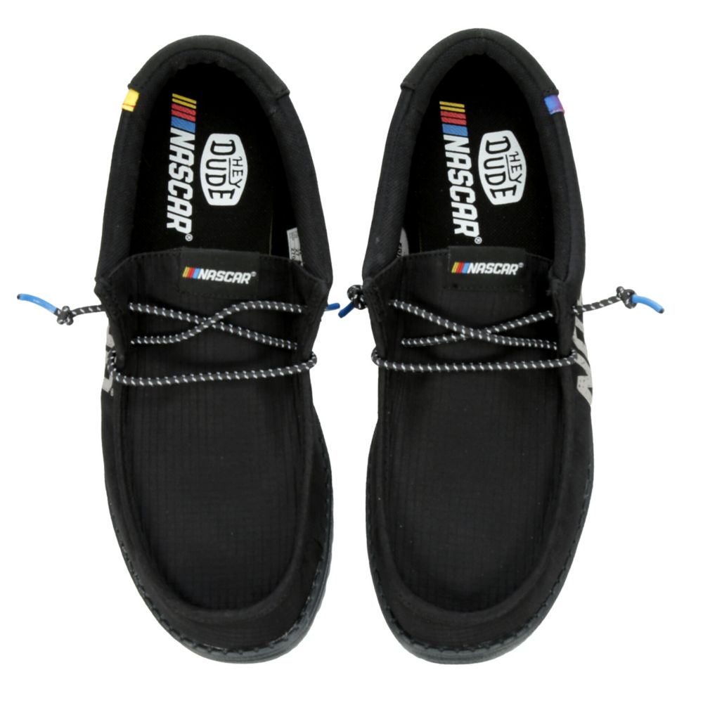 MENS WALLY NASCAR SLIP ON SNEAKER