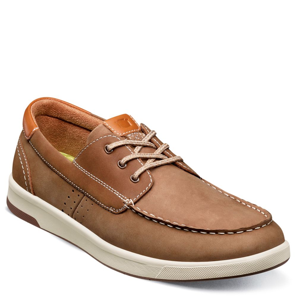 MENS CROSSOVER MOC TOE BOAT SHOE