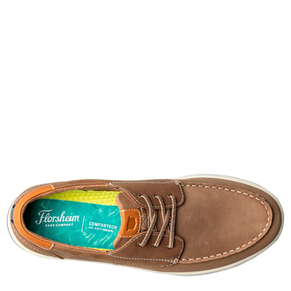 MENS CROSSOVER MOC TOE BOAT SHOE