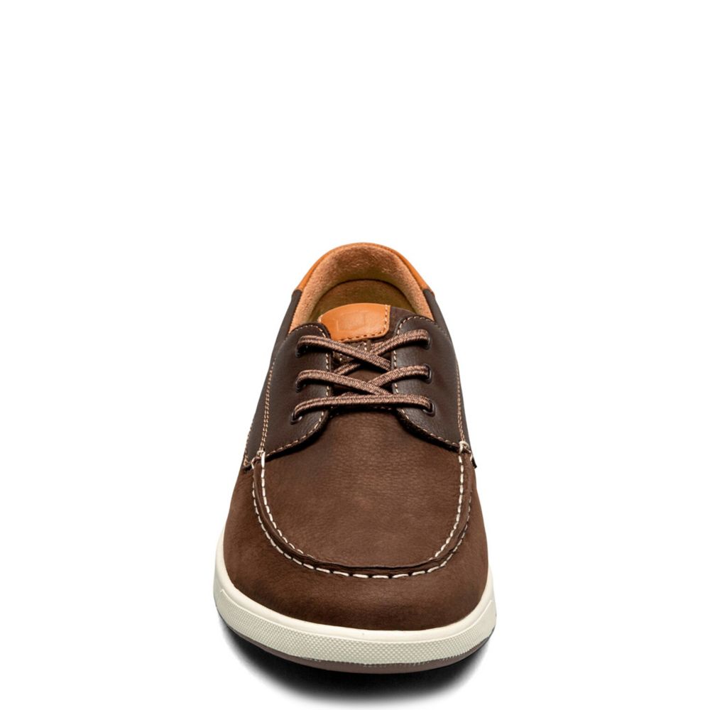 MENS CROSSOVER MOC TOE BOAT SHOE