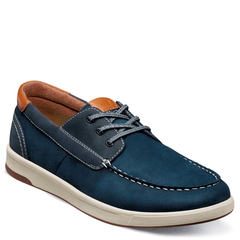 MENS CROSSOVER MOC TOE BOAT SHOE