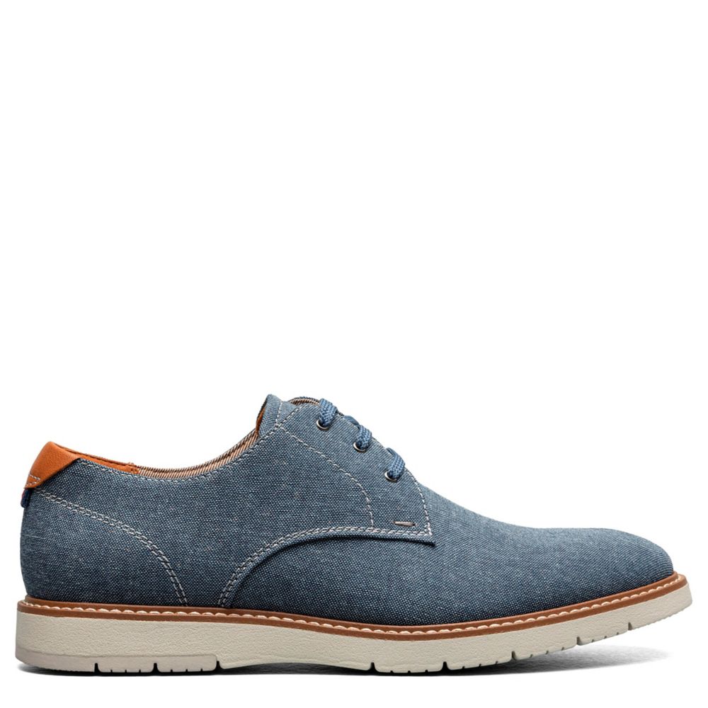 MENS VIBE CANVAS PLAIN TOE OXFORD