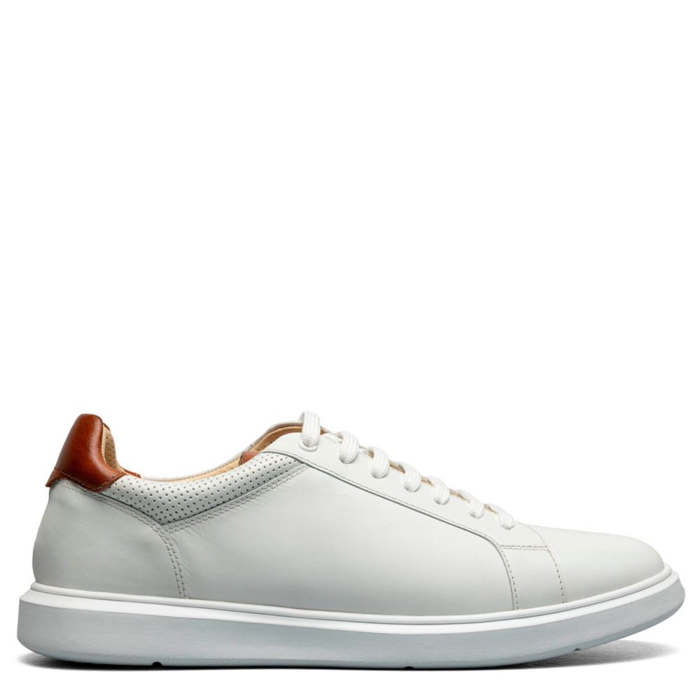 White Florsheim Mens Social Lace To Toe Sneaker | Rack Room Shoes