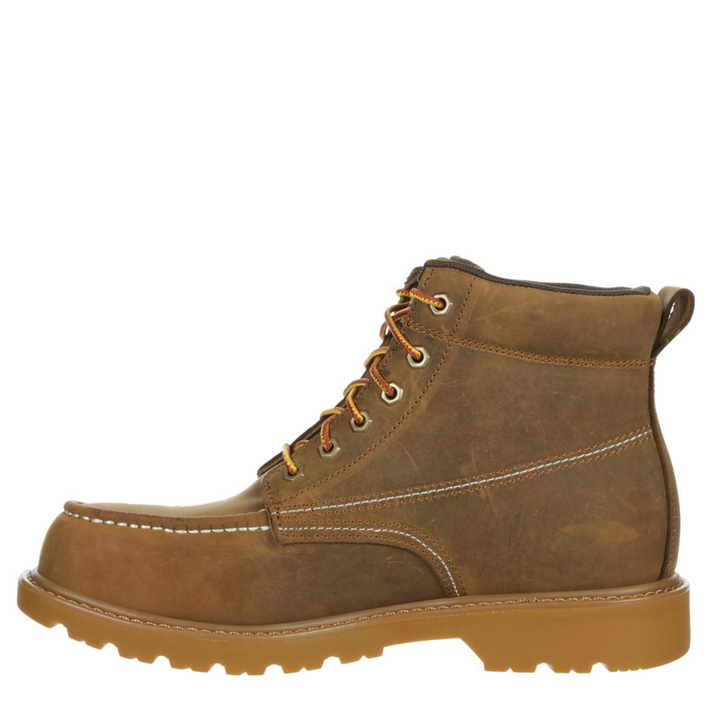 MENS FLOORHAND MOC STEEL TOE WORK BOOT