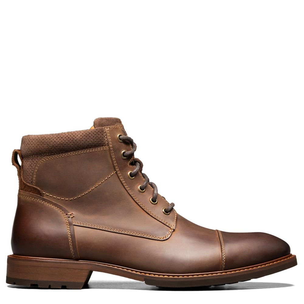 MENS CHALET CAP TOE LACE-UP BOOT