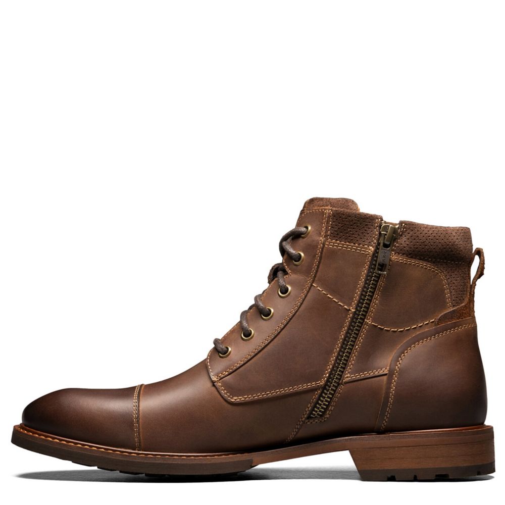 MENS CHALET CAP TOE LACE-UP BOOT