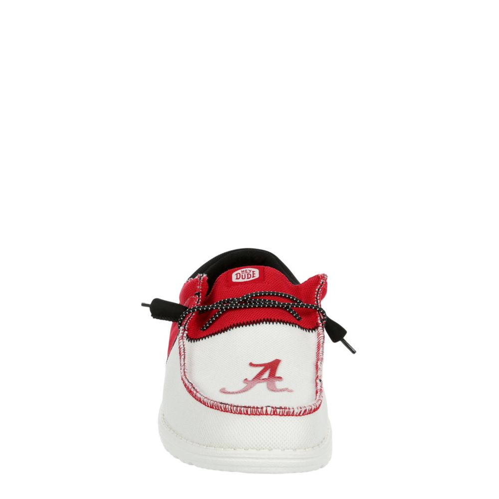 MENS WALLY TRI ALABAMA CRIMSON TIDE SLIP ON SNEAKER