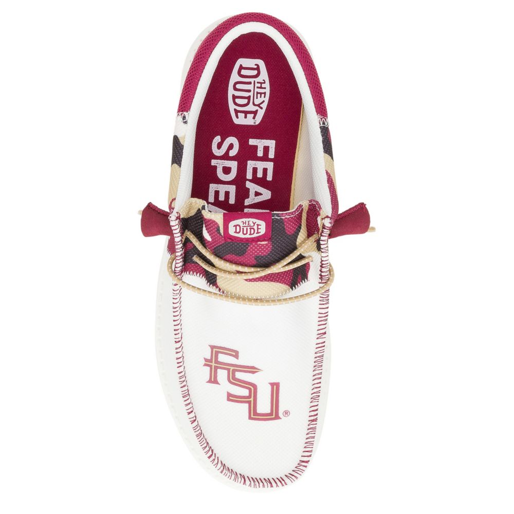 MENS WALLY TRI FSU SLIP ON SNEAKER