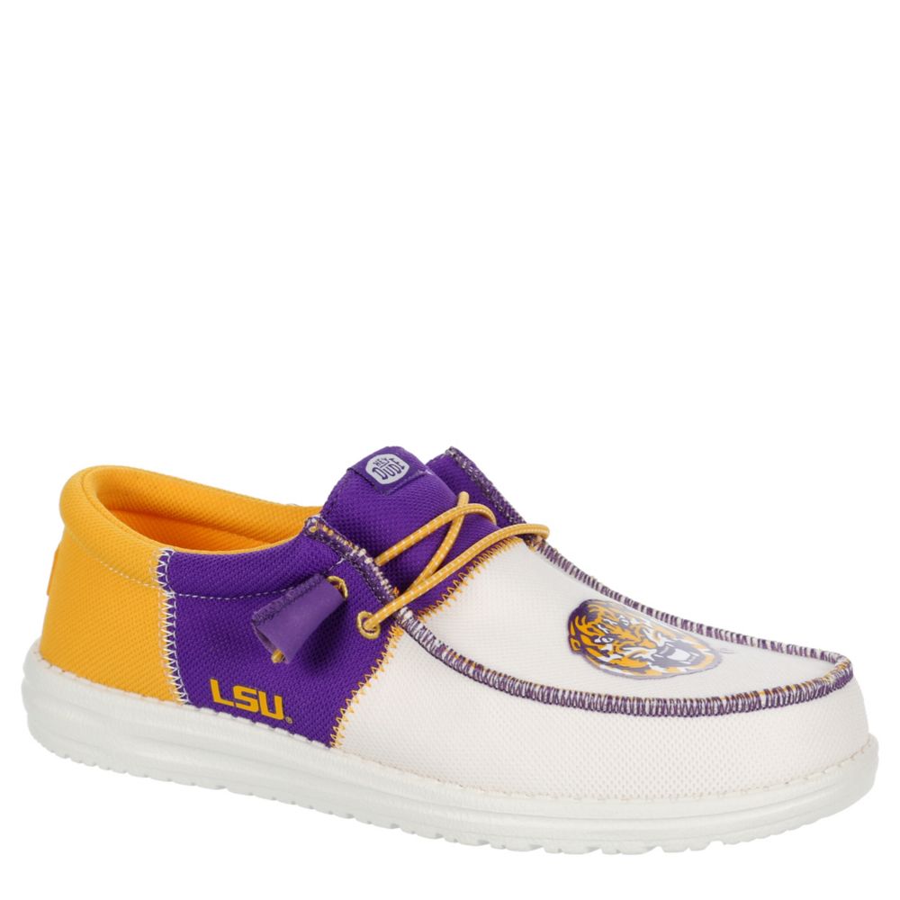 MENS WALLY TRI LSU SLIP ON SNEAKER