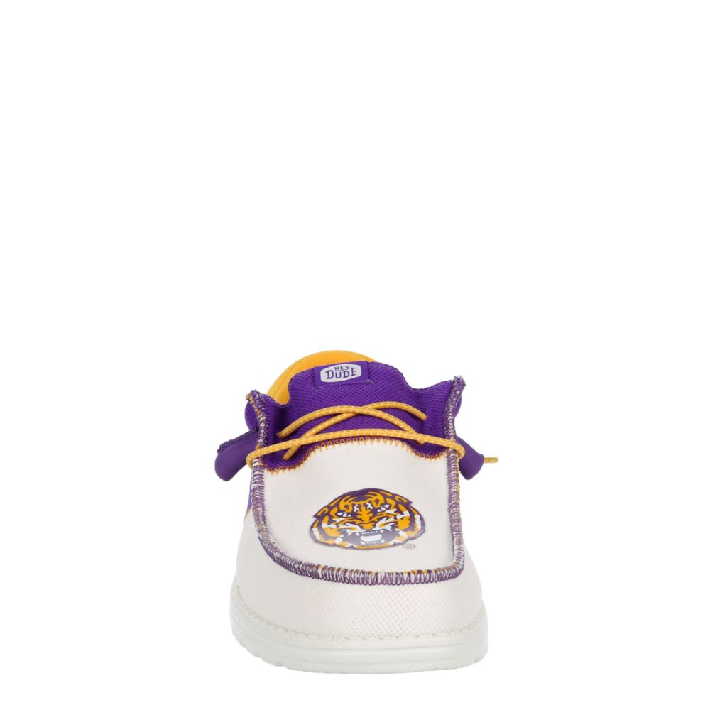 MENS WALLY TRI LSU SLIP ON SNEAKER