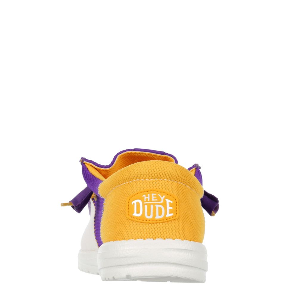 MENS WALLY TRI LSU SLIP ON SNEAKER