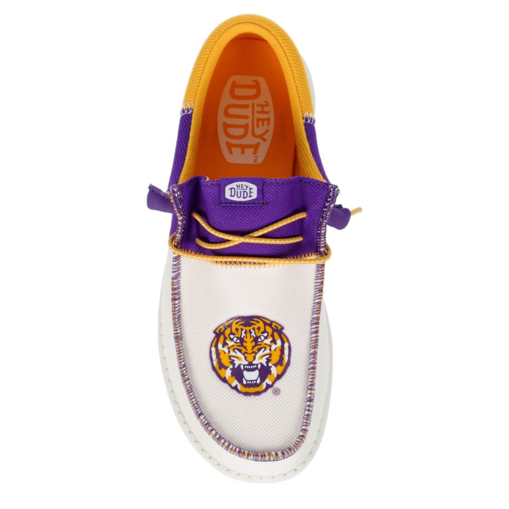 MENS WALLY TRI LSU SLIP ON SNEAKER