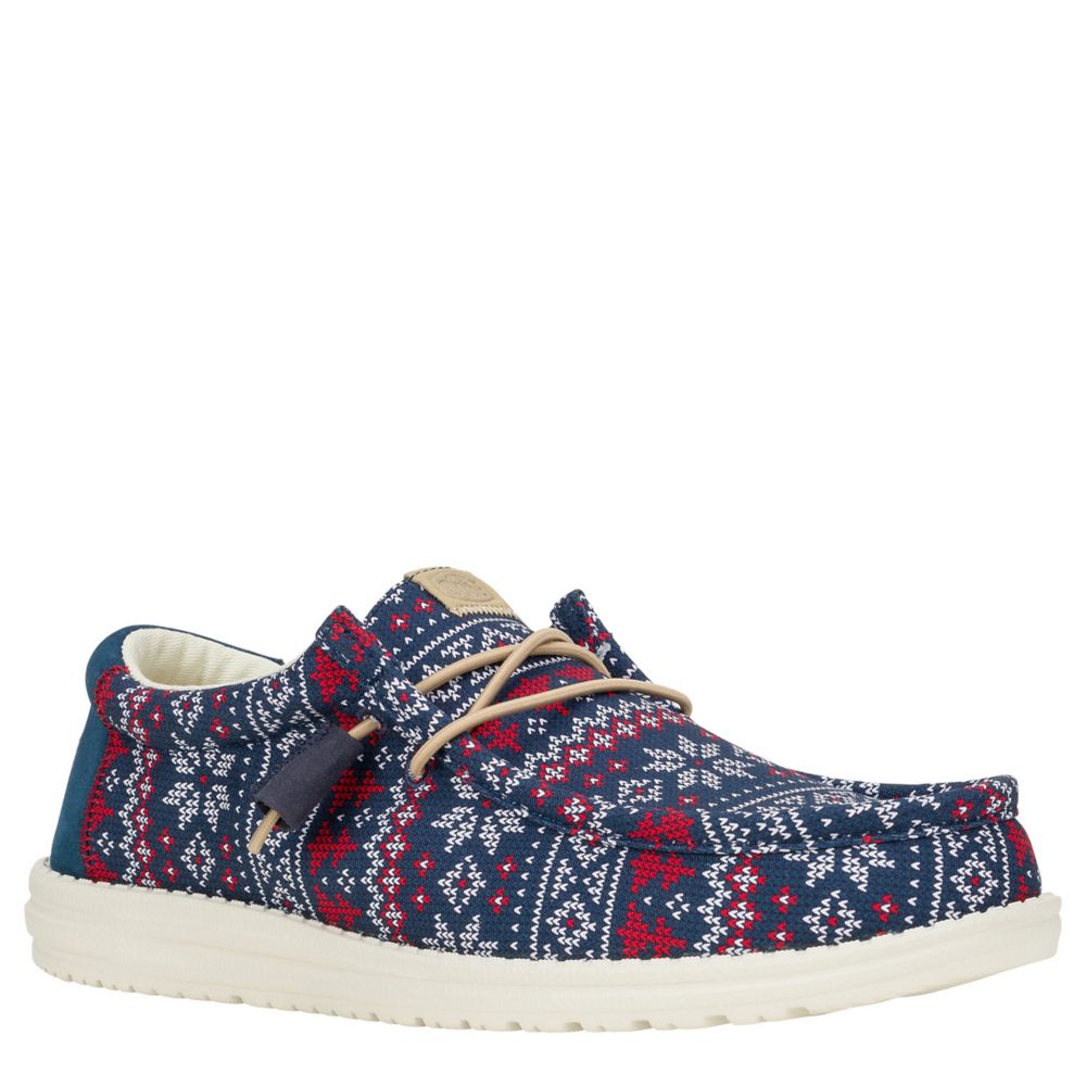 MENS WALLY UGLY SWEATER SLIP ON SNEAKER