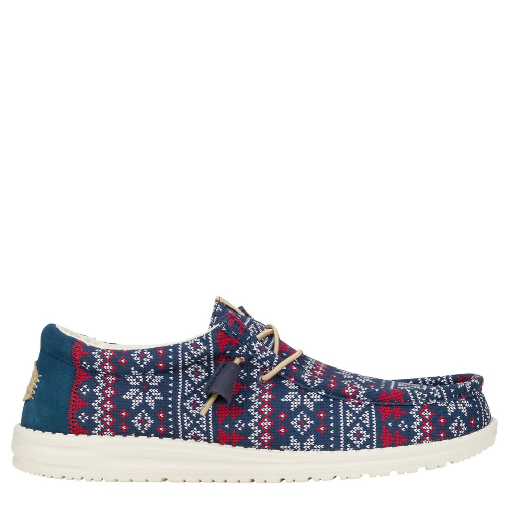 MENS WALLY UGLY SWEATER SLIP ON SNEAKER