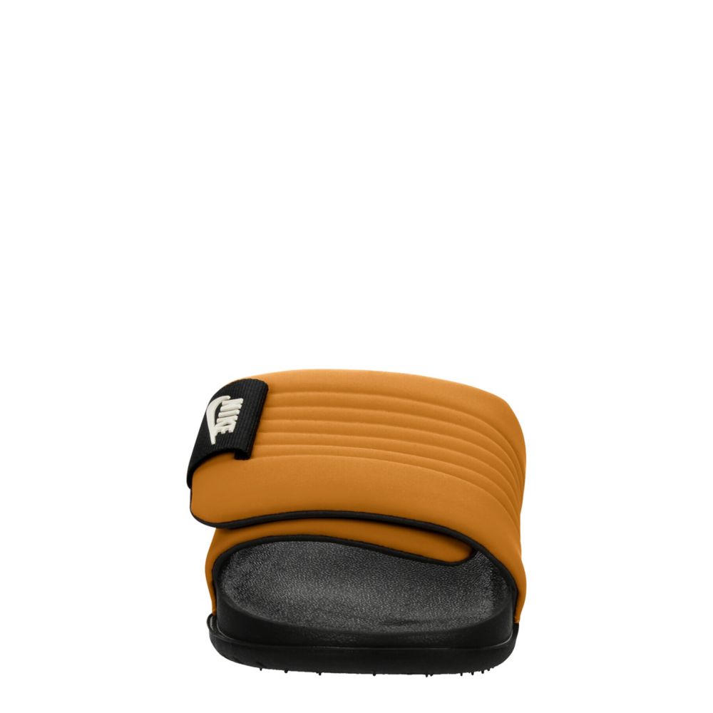 NIKE MENS OFFCOURT ADJUST SLIDE SANDAL - TAN