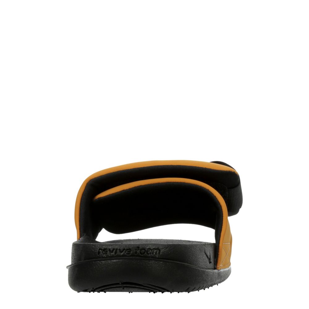 NIKE MENS OFFCOURT ADJUST SLIDE SANDAL - TAN