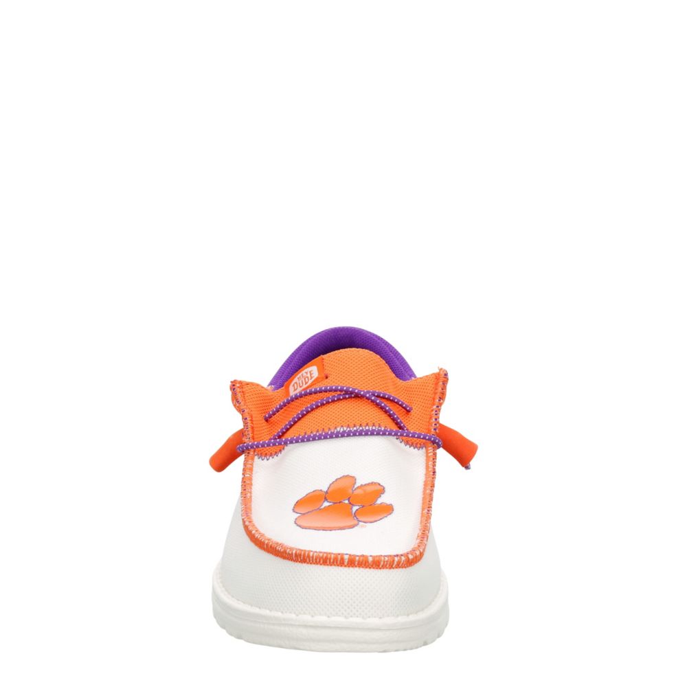 MENS WALLY TRI CLEMSON SLIP ON SNEAKER