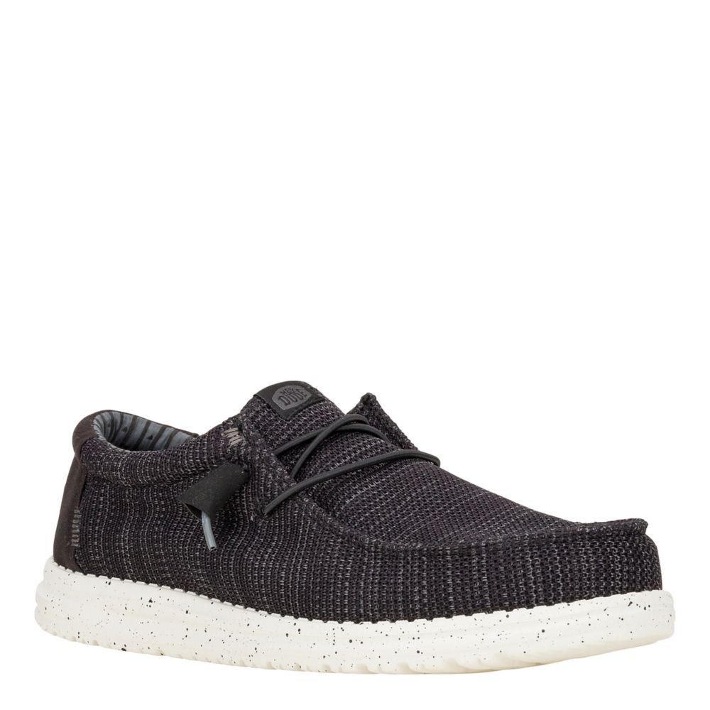 MENS WALLY KNIT SLIP ON SNEAKER