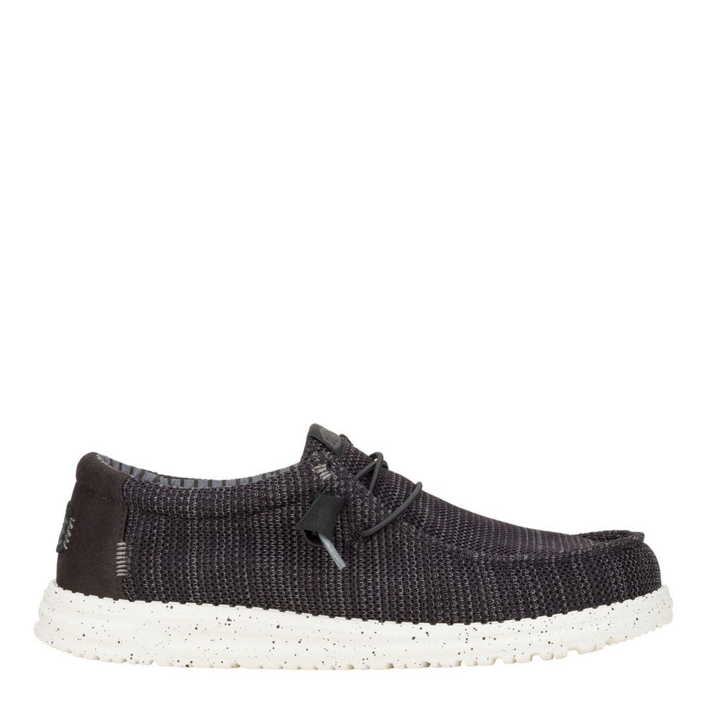 MENS WALLY KNIT SLIP ON SNEAKER